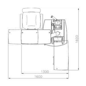 Unidad de refracción Elegance CSO con Sillón F6000 - Imagen 3