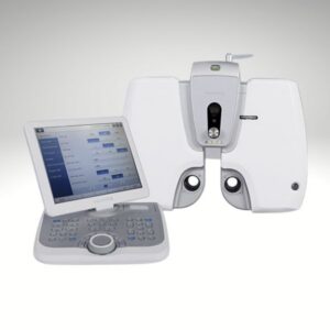 Imagen con fondo grios de foroptero HDR-9000