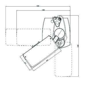 Unidad de refracción Fusión CSO con Sillón R2000 para Gabinete Oftalmológico - Imagen 6
