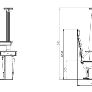 Unidad de refracción Eco-Plus para Gabinete Oftalmológico - Imagen 7